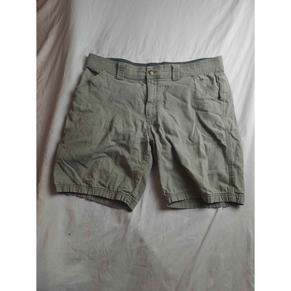 Coleman Relaxed Fit‎ Tear Resistant Stretch Utility Shorts Green Mens Size 38